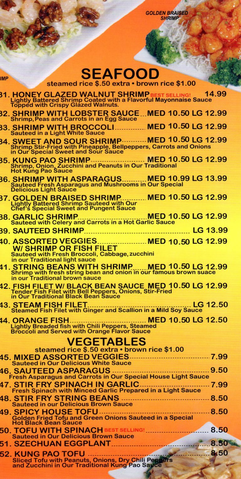 Big Chopsticks Menu OC Restaurant Guides