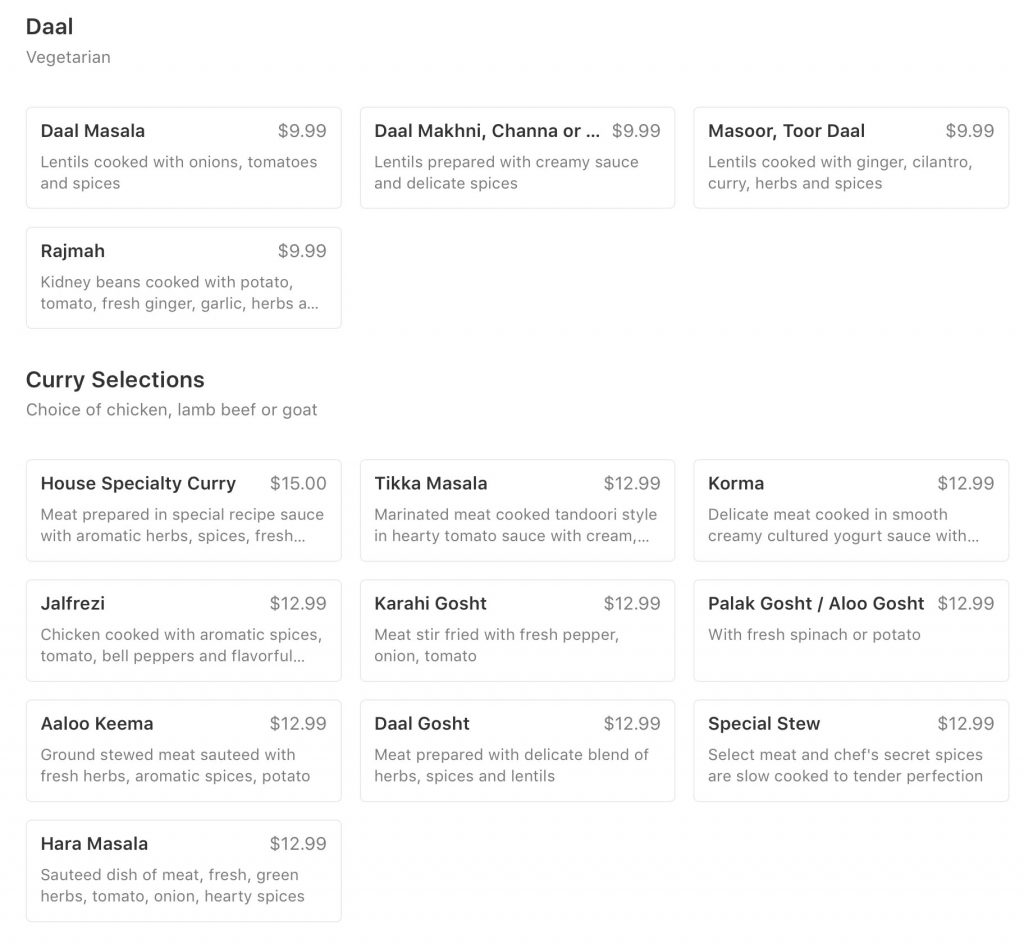 Silver Spoon Wrap ‘N Roll Menu OC Restaurant Guides