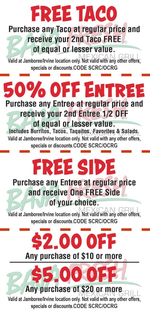 Baja Fresh | OC Restaurant Guides